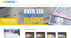Desktop Screenshot of checks-for-less.com